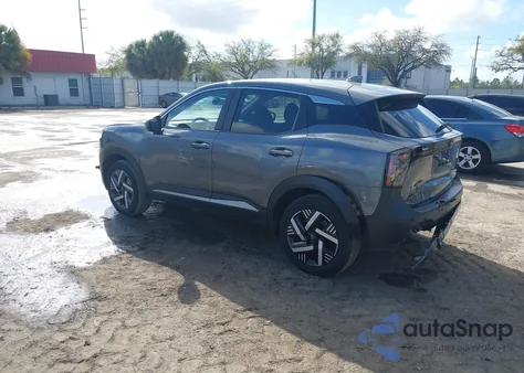 2025 Nissan Kicks Sv Fwd from USA, damaged, VIN 3N8AP6CA3SL393445